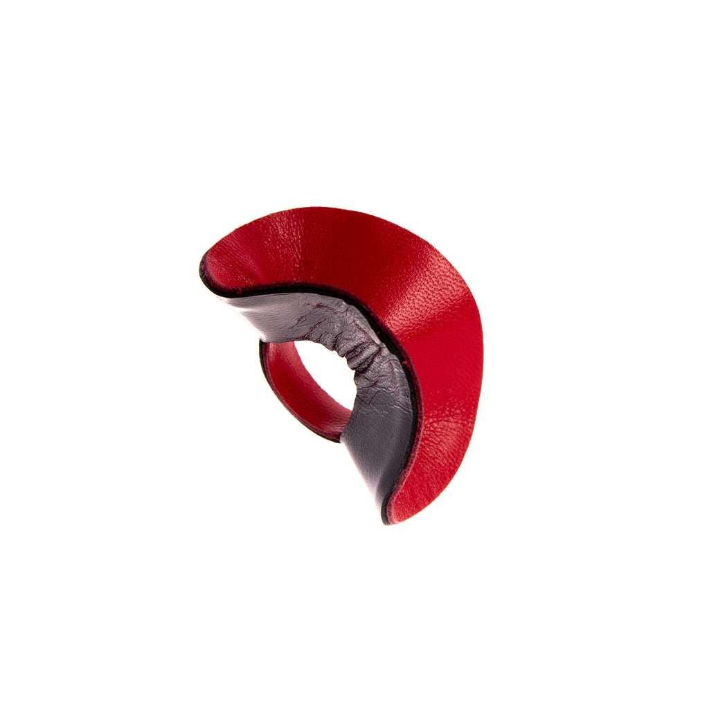 Circles Leather Ring 7pm