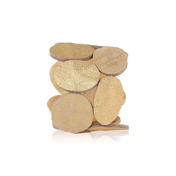 Leather Bracelet Pebbles