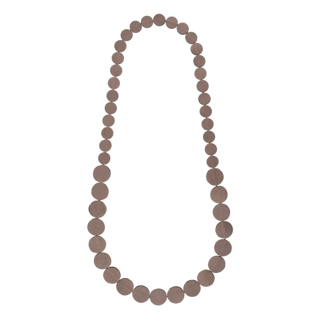 Dots Leather Necklace 7pm