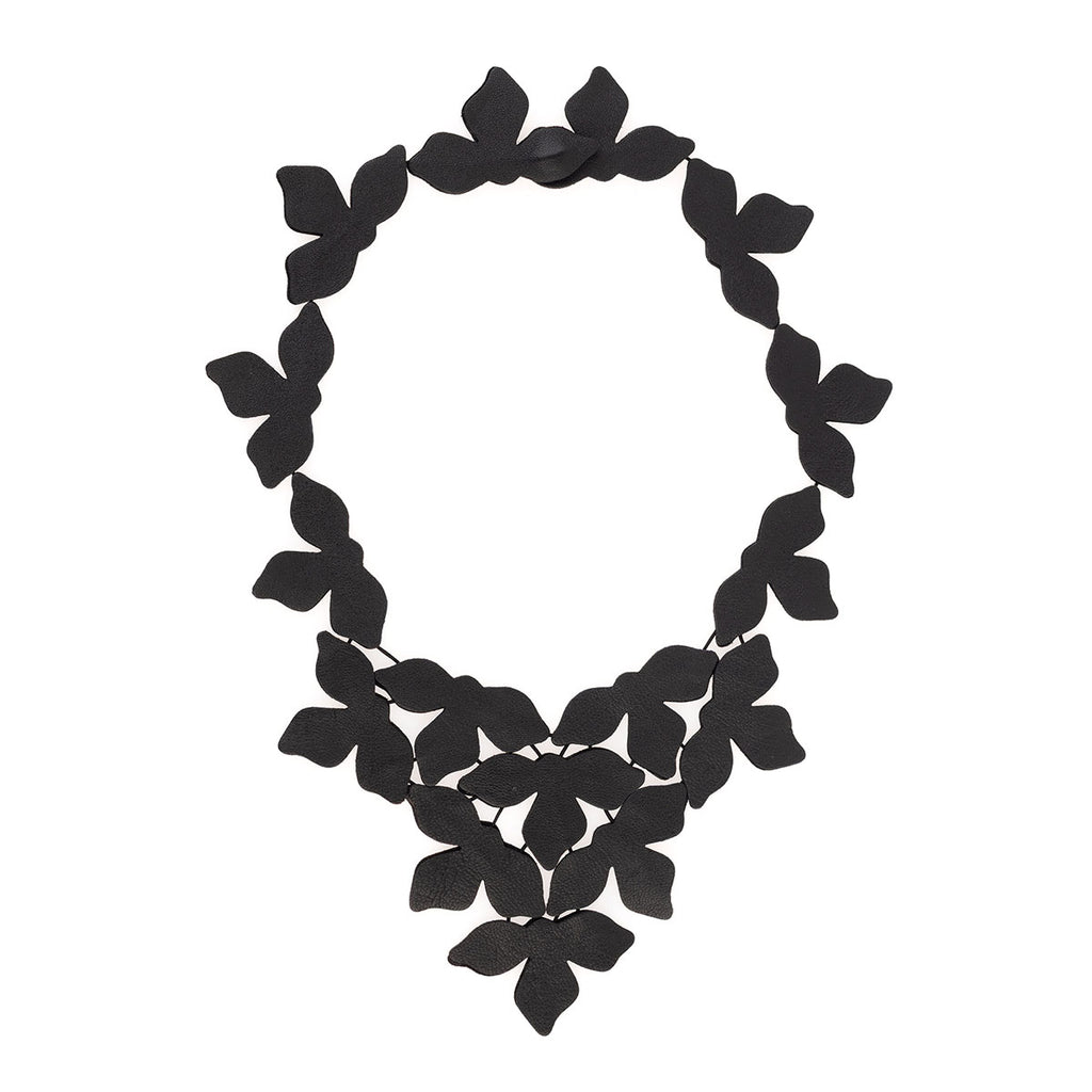 Birds Leather Necklace 7pm