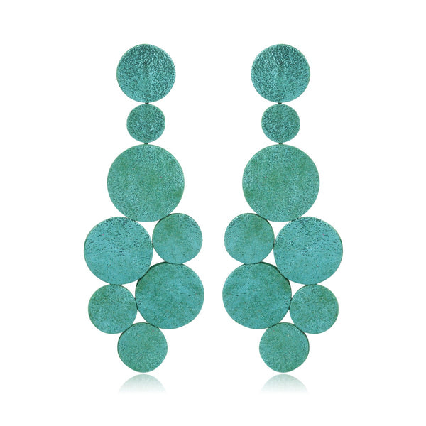 Leather Dots Earrings 7pm