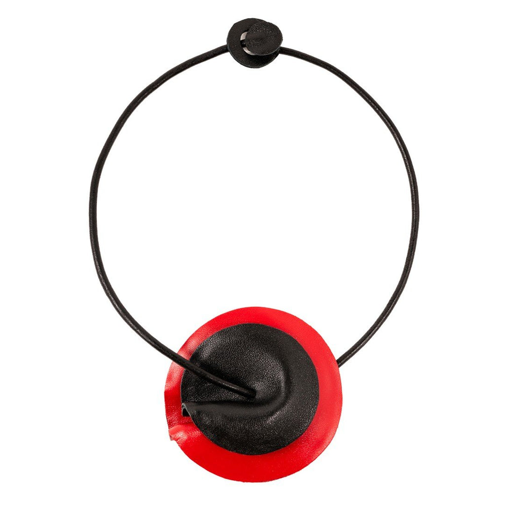 Twister Leather Necklace