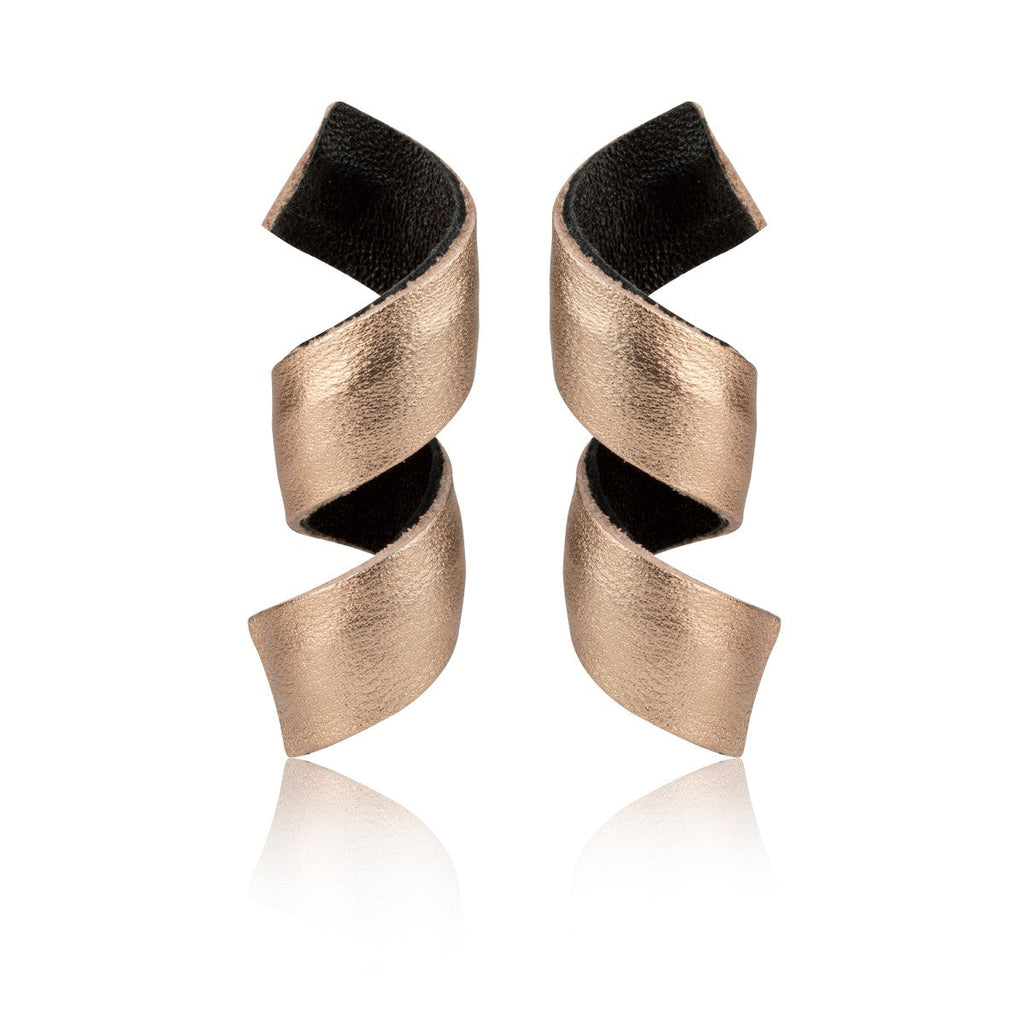 Taz Leather Earring